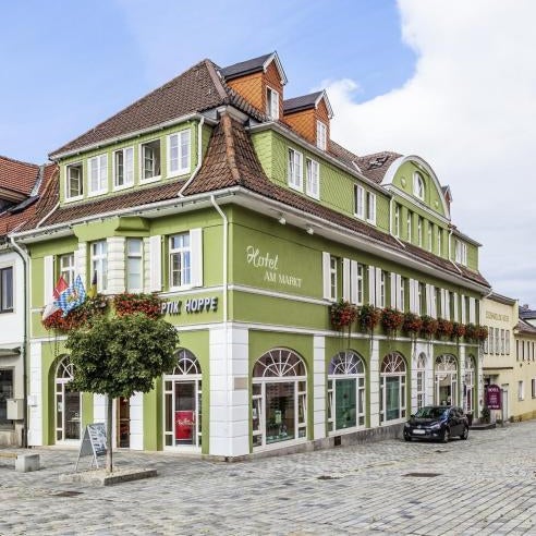 Hotel Garni am Markt - Businesshotel - Frühstücksbuffet - Fahrradabstellplatz - Hunde willkommen