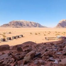 Wadi rum under stars Thumbnail