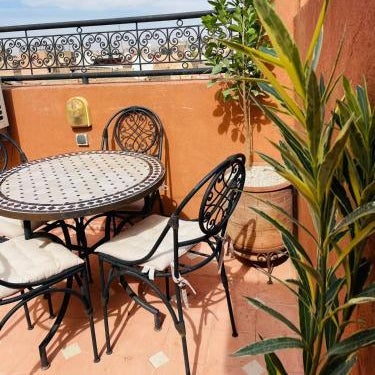 Riad MS holidays terrasse privatisé Marrakech Thumbnail