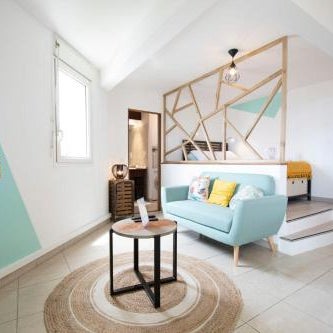 Le Vetiver 3 étoiles - 30m2 - Rénové avec vue mer - 10' de l'aéroport Thumbnail