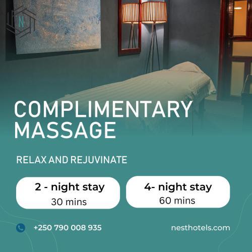 The Nest - Complimentary Massage Included