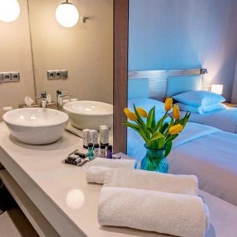 Poseidon Beach Resort - a NEWLY Built 5-Star HOTEL - PREMIUM ALL INCLUSIVE, FREE Riviera Beach Access, EV station Thumbnail