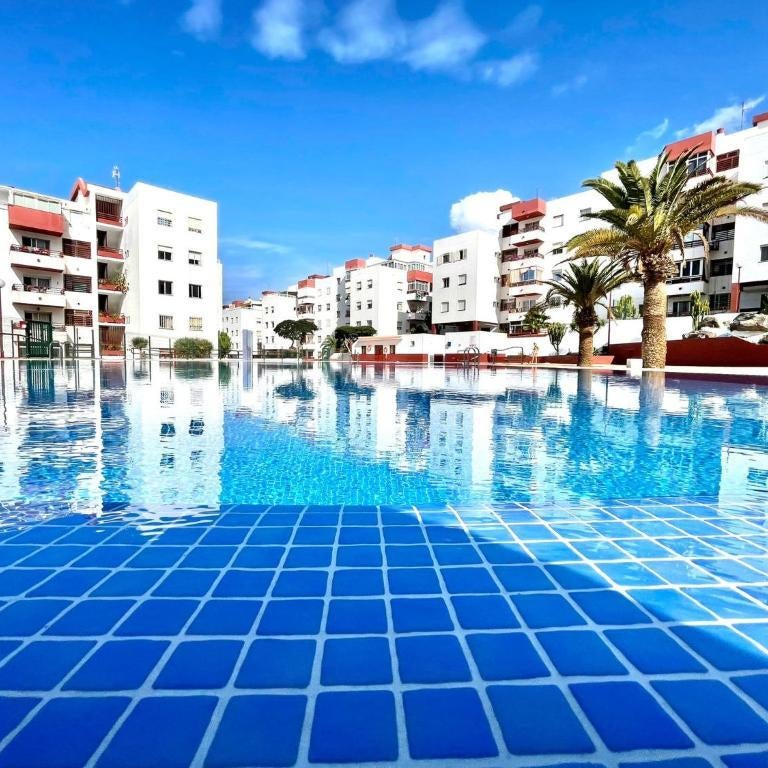 Apartamento Urb. Palmeras del Sur con piscina