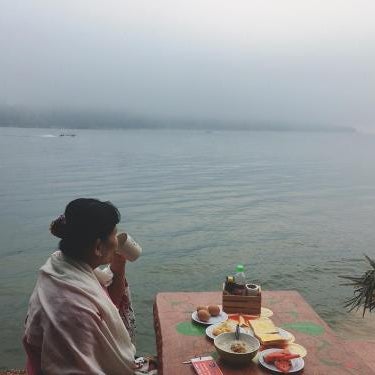 Baan Dongsak River view