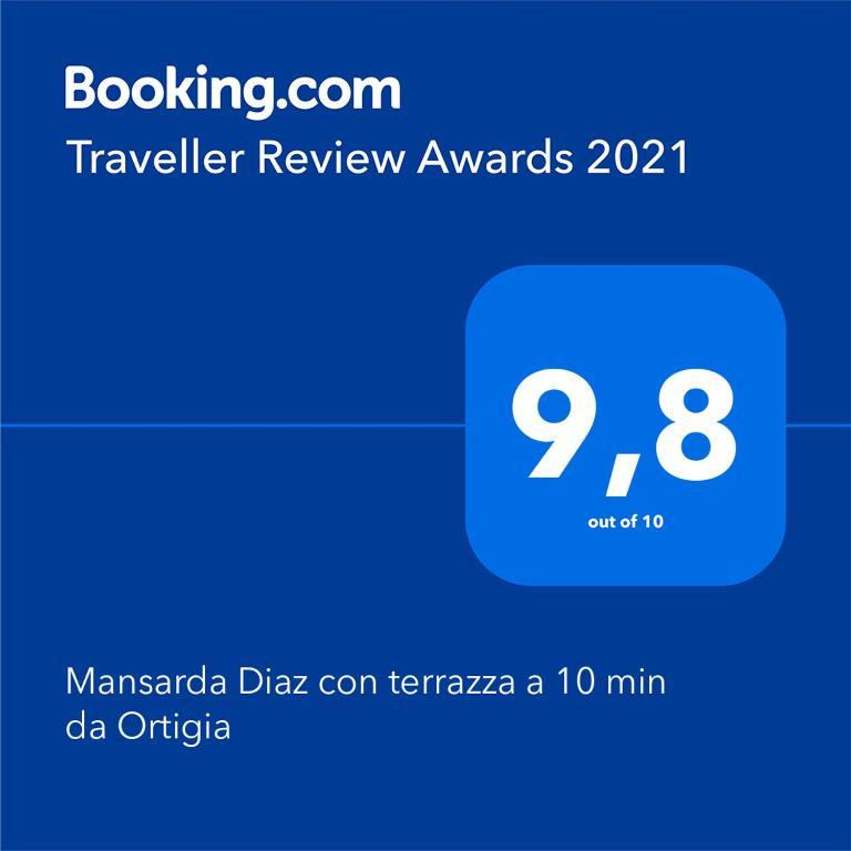 Mansarda Diaz con terrazza a 10 min da Ortigia