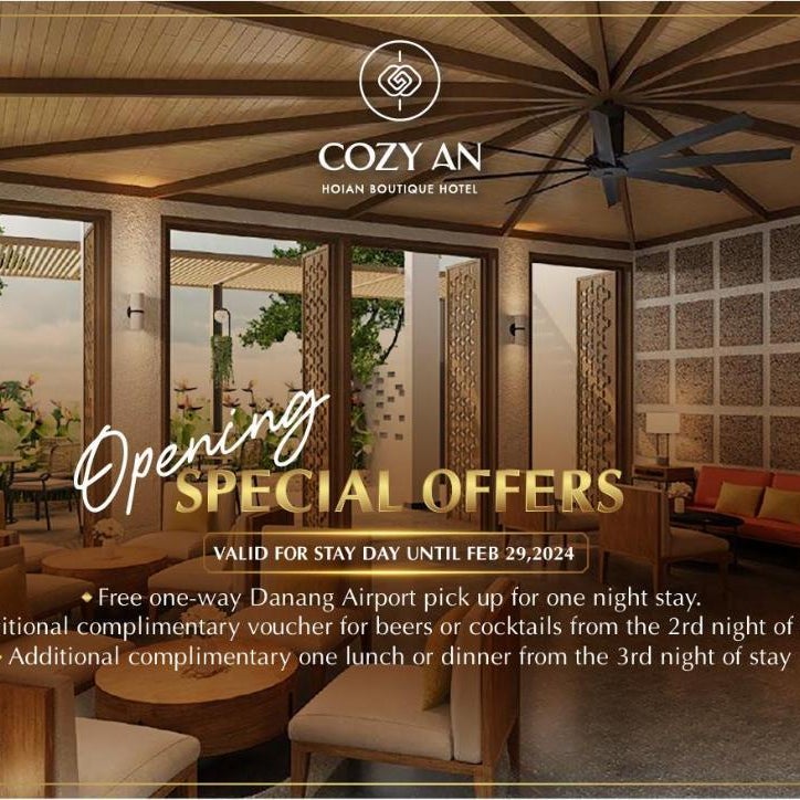 Cozy An Boutique Hotel Hoian Thumbnail