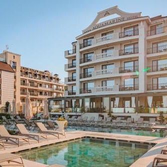 Aquamarine - Beach & SPA Hotel- All inclusive & FREE PARKING