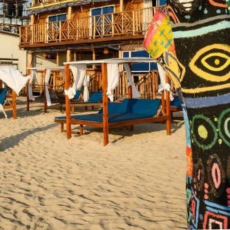 Cabaña Coral Azul