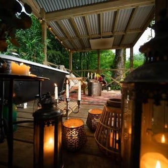 The Green Wagon at FINGLEN with gorgeous Outdoor Bath