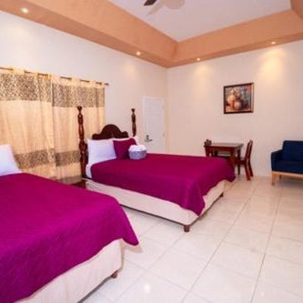 Beautiful bedroom with private bath in a villa near beach Thumbnail