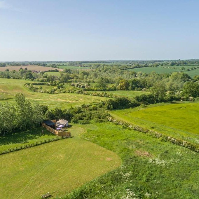 Luxury glamping in Constable Country - Valley View Yurt