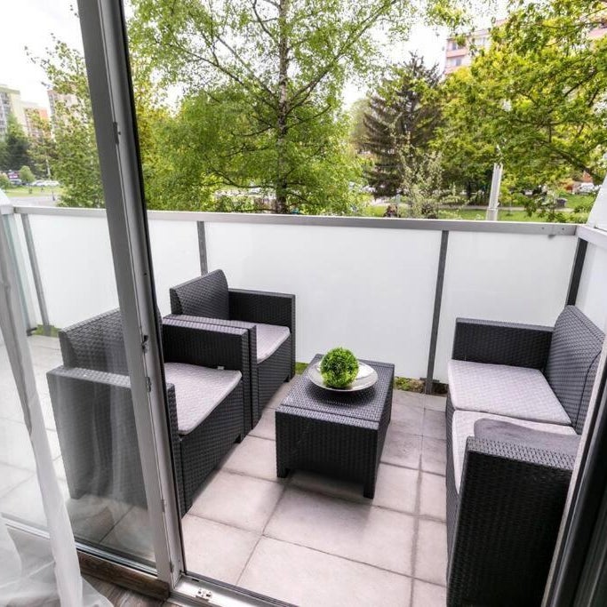 ALURE RESIDENCES 1 & 24h self check-in, free parking in front of the apartment building, new building, terrace, cafe with breakfast in the apartment building, next to the aqua park Thumbnail