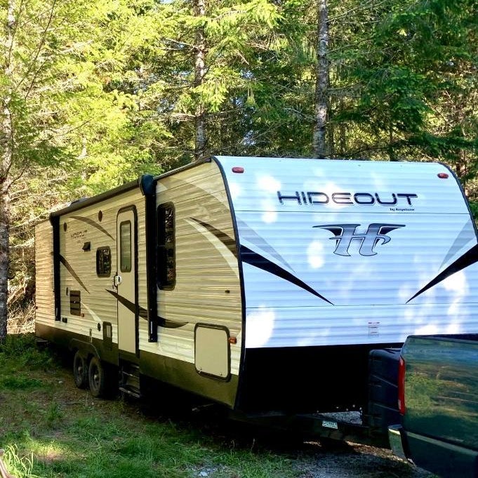 Rainier RV half a mile away from Mt Rainier Thumbnail