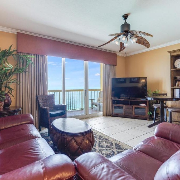 Calypso Resort - Direct gulf front Condo with king master, and Free Wi-Fi Thumbnail