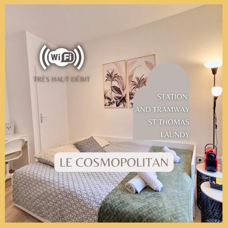 Le Cosmopolitan - proche gare centre et tramway Thumbnail