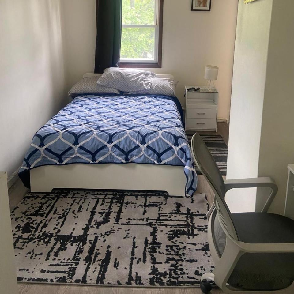 cozy room with private bathroom