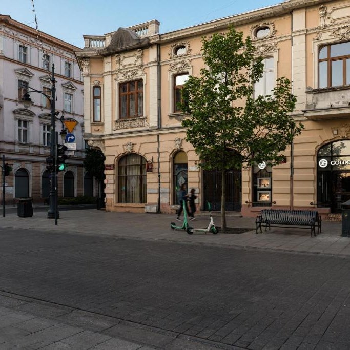 Dream Aparts - Piotrkowska 126 widok na deptak