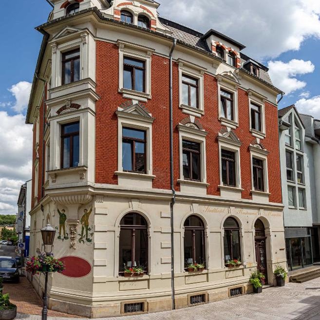 Hotel Mauritius - Im Herzen von Crimmitschau - Frühstück buchbar - Fahrradbox
