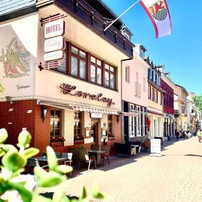 Hotel zur Loreley Garni Mit großem Fahrradraum