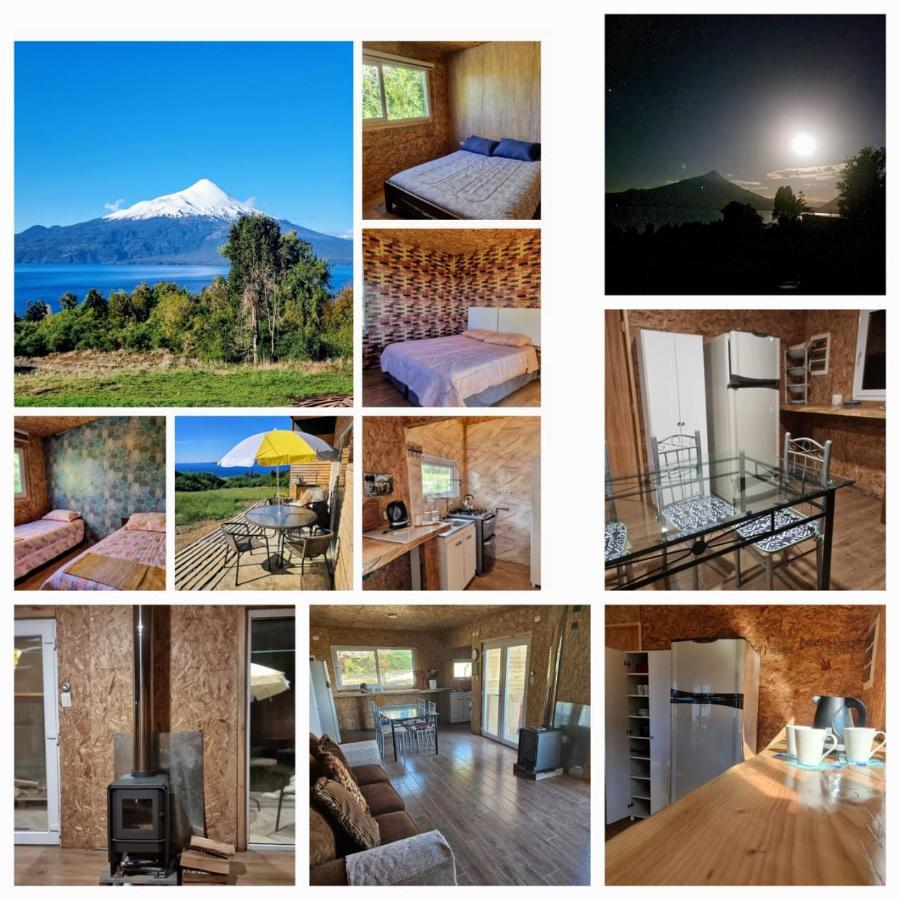 Cabaña con vista panorámica inigualable al lago Llanquihue y volcán Osorno