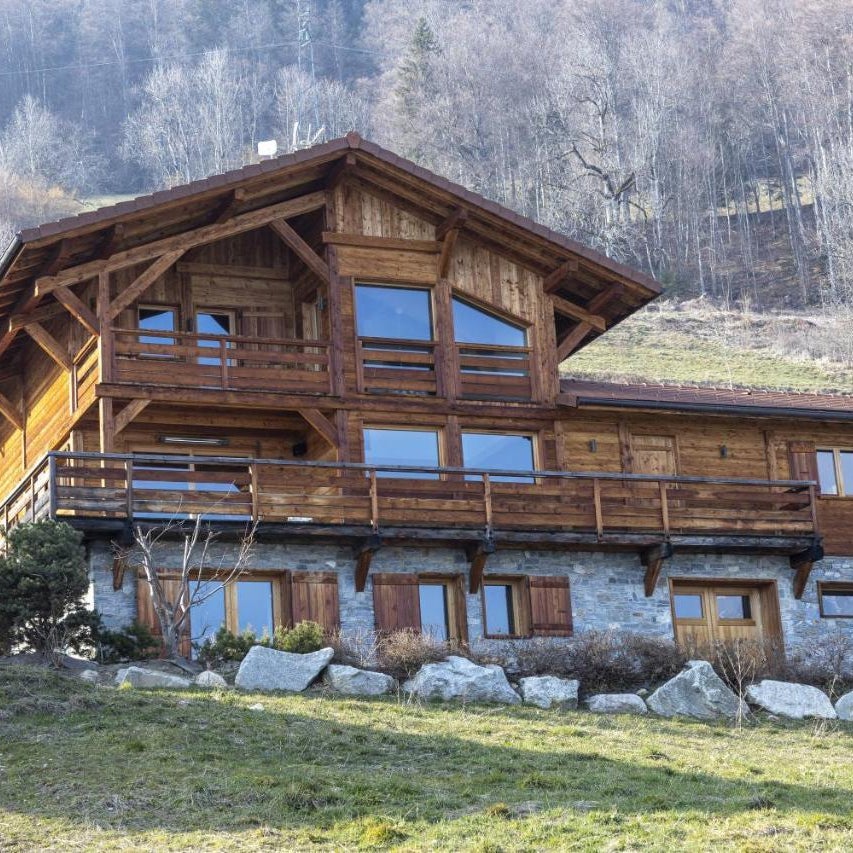 Chalet face au Mont Blanc wellnes