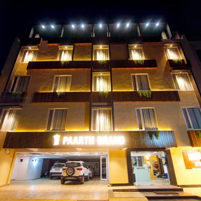 Treebo Premium Paarth Grand With Pure Veg Restaurant