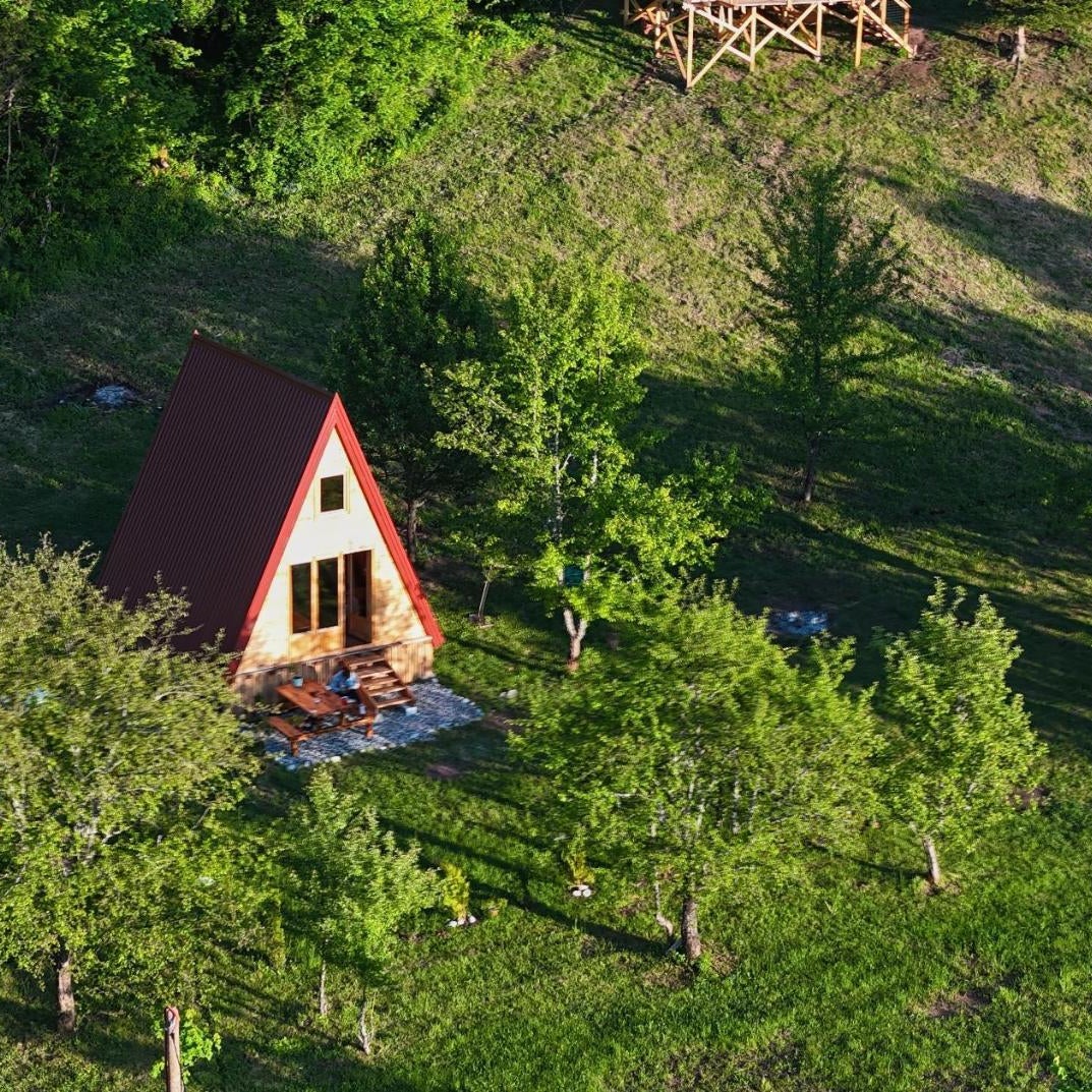 Tjentiste A-frame cabin