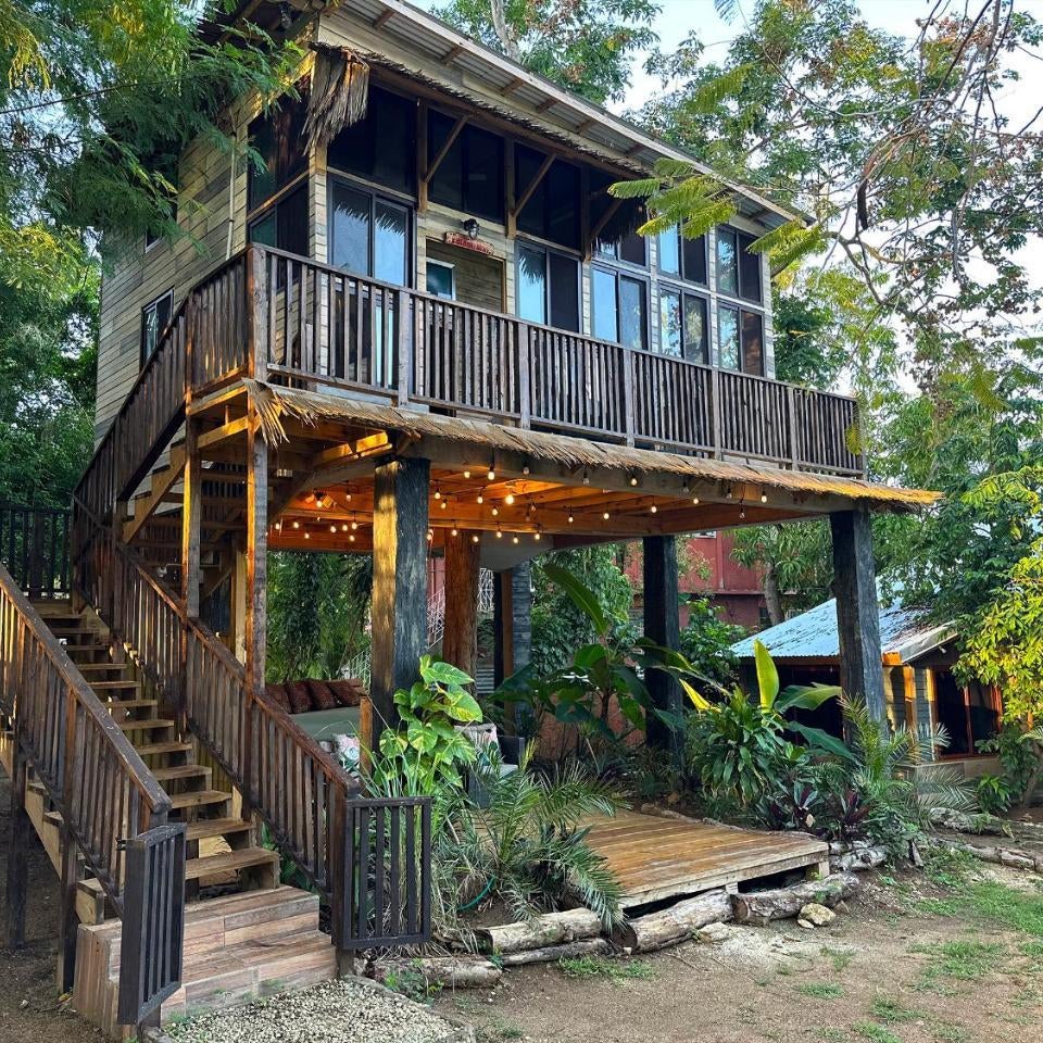Negril Huts Enchantment - Cottages in trees with AC, ocean views, pool, Sea access Thumbnail