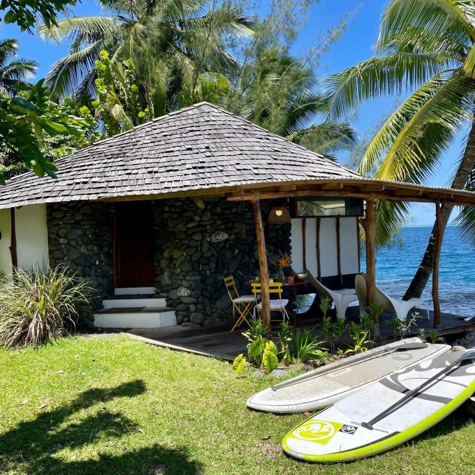 Bungalow sur la mer