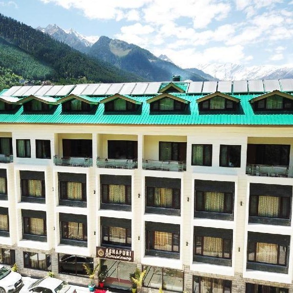 Ashapuri Residency Manali - A Centrally Heated and Air Conditioned Hotel