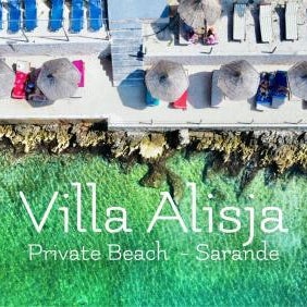 Luxury Villa Alisja Sarande with Private Beach
